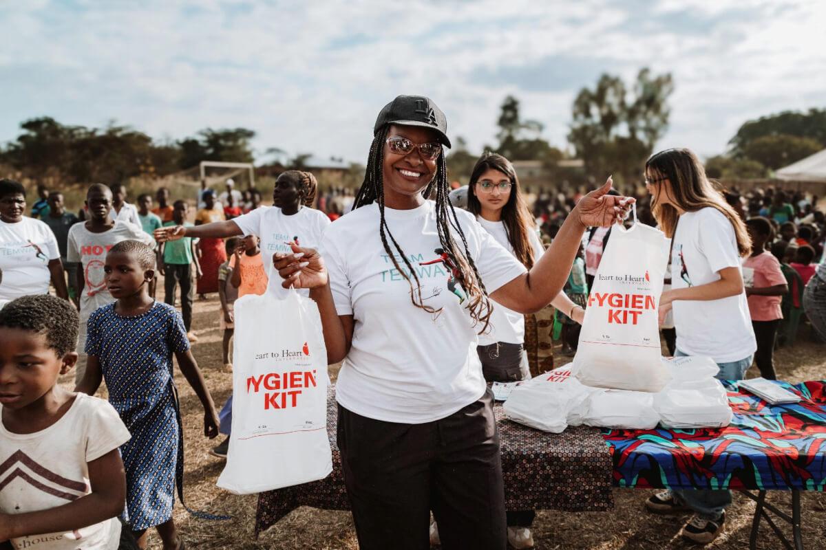 Distribution of Hygiene Kits in Malawi