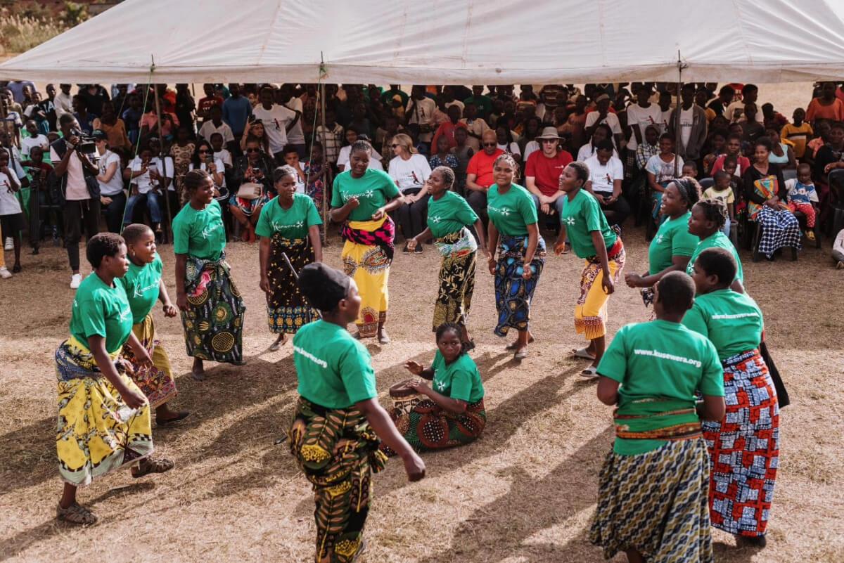 Performance by Locals in Malawi 