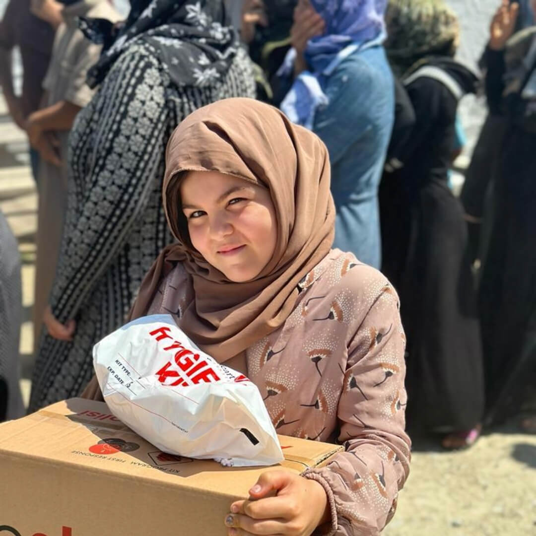 Hygiene Kit Distribution in Turkey